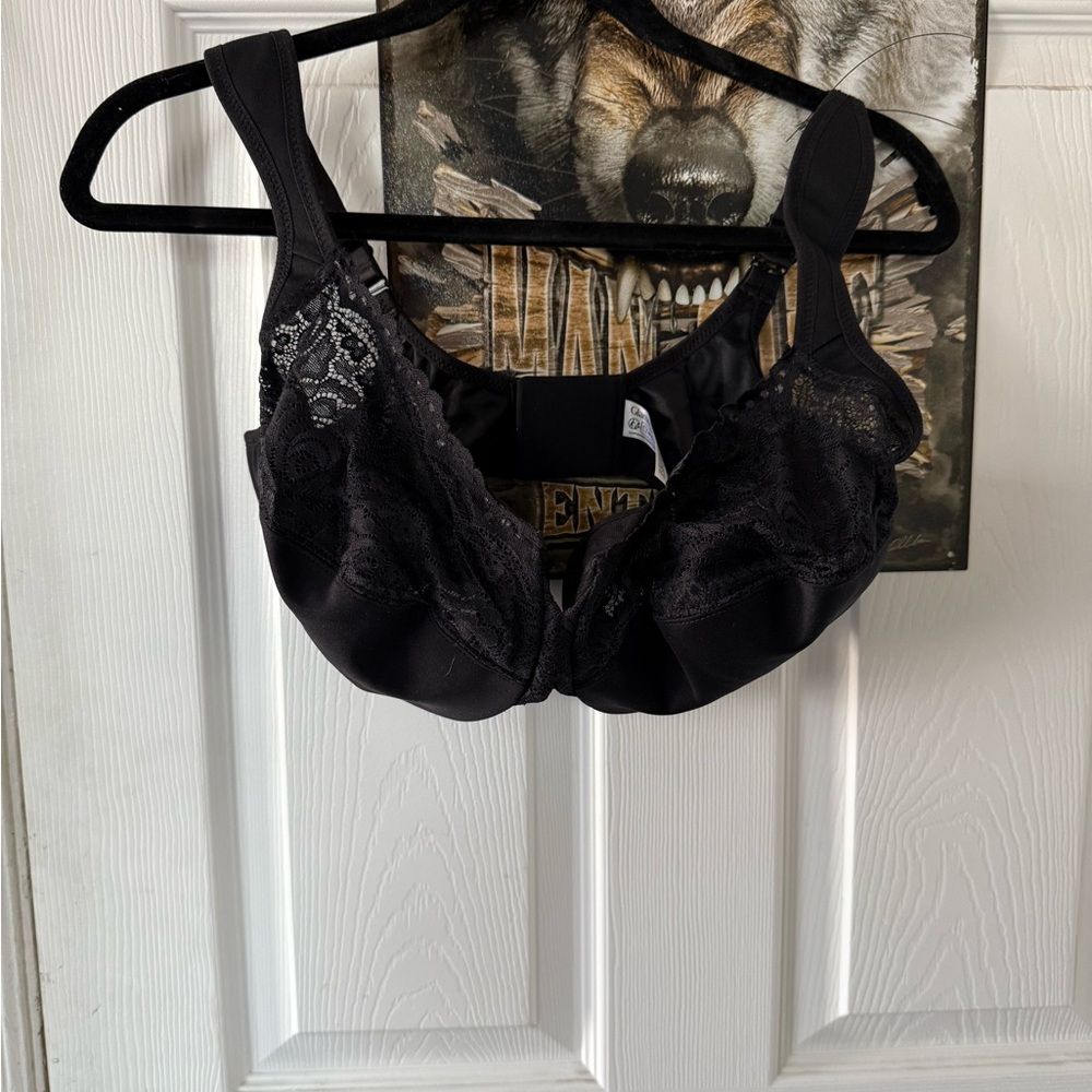 Glamorise Black Lace Bra